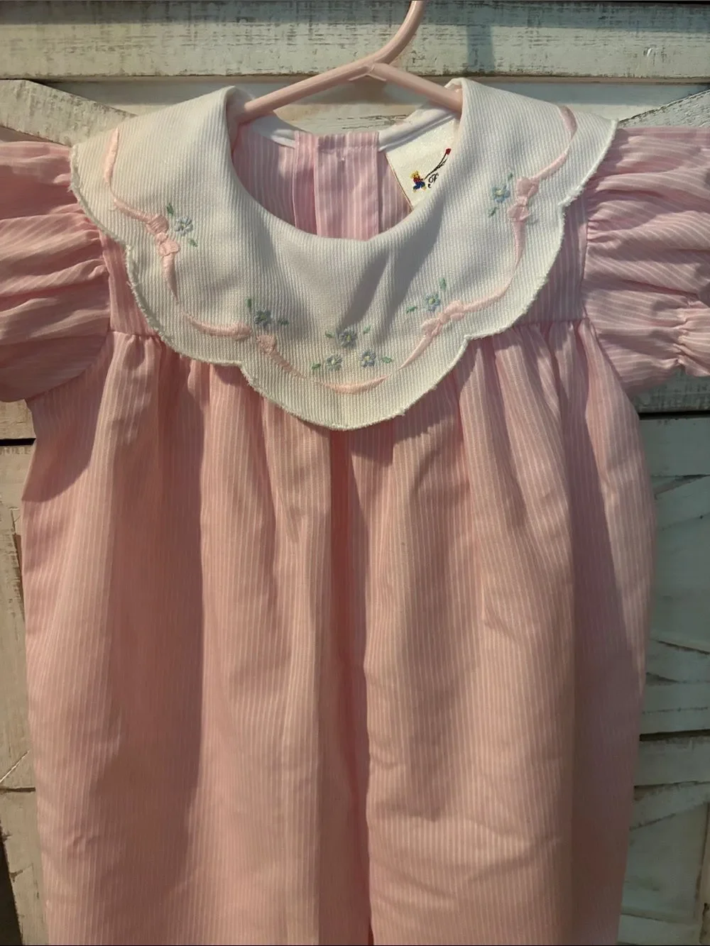 VINTAGE BABY TOGS GIRLS ROMPER